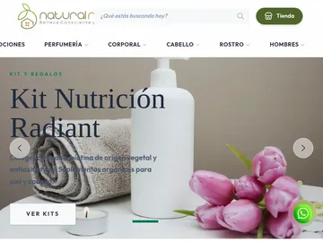 Sitio web de Natural Nook